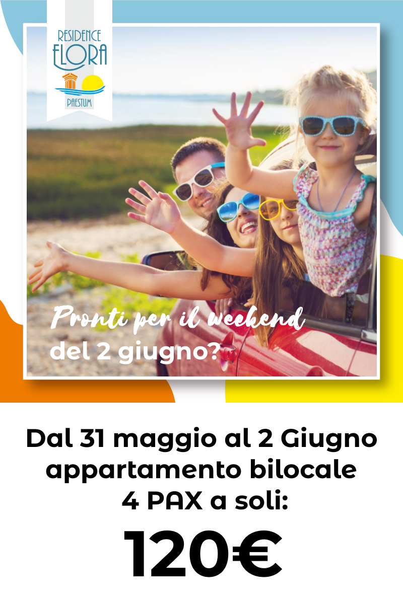 Promo Giugno Residence Flora Paestum